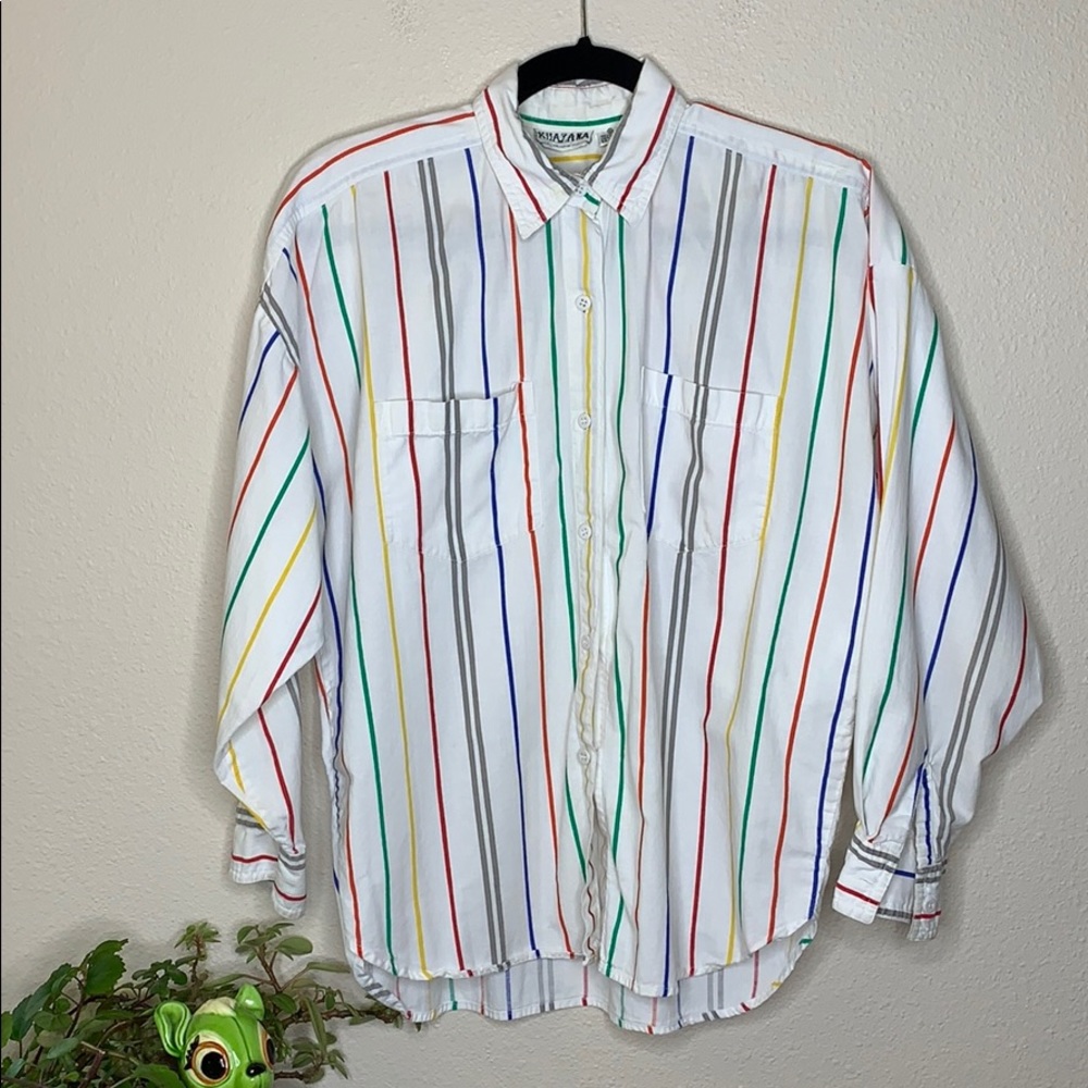 Vintage 90s Khazana Button Up